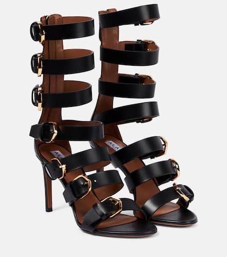 AlaÃ¯a Buckle leather sandals - Alaia - Modalova