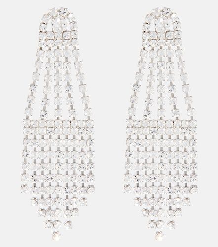 Crystal Fan drop earrings - Oscar de la Renta - Modalova