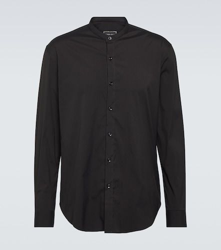 Camicia Icon in popeline di misto cotone - Giorgio Armani - Modalova