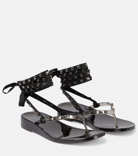 Rockstud PVC thong sandals - Valentino Garavani - Modalova