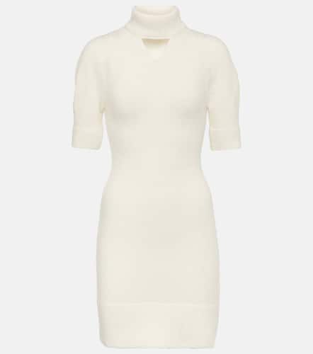 Turtleneck alpaca-blend minidress - Patou - Modalova