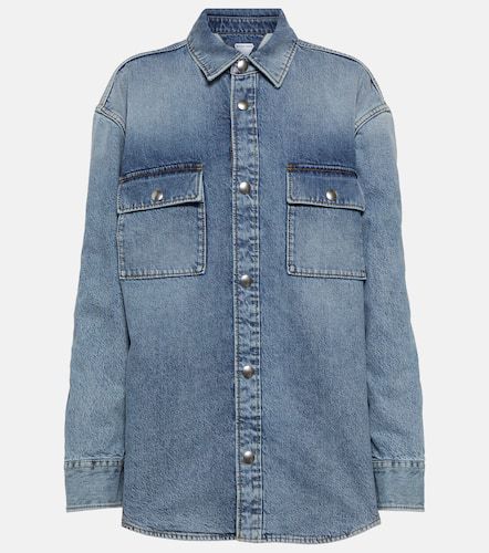 Oversized denim shirt - Bottega Veneta - Modalova