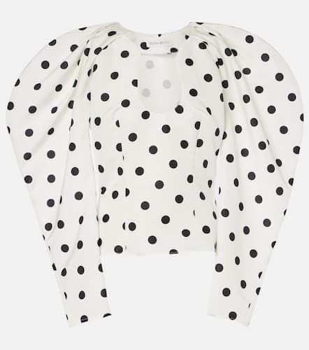 Nina Ricci Polka-dot taffeta top - Nina Ricci - Modalova