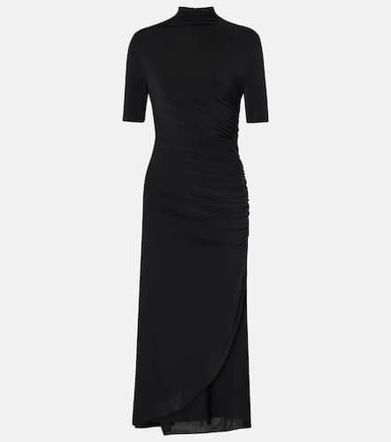 AlaÃ¯a Draped asymmetric midi dress - Alaia - Modalova