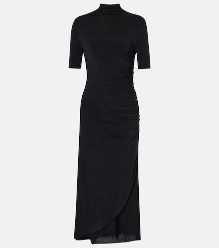 Alaia Draped asymmetric midi dress - Alaia - Modalova