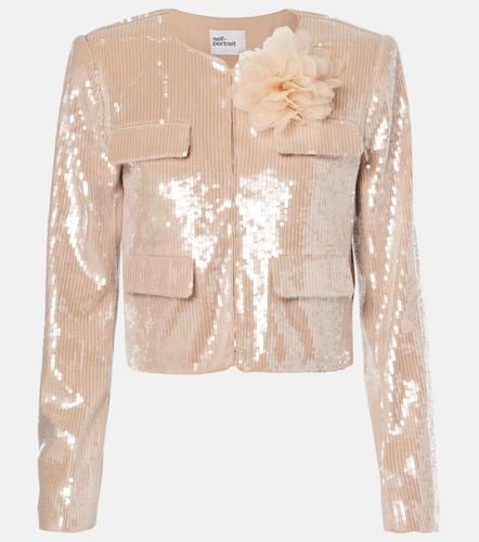 Self-Portrait Sequined jacket - Self-Portrait - Modalova