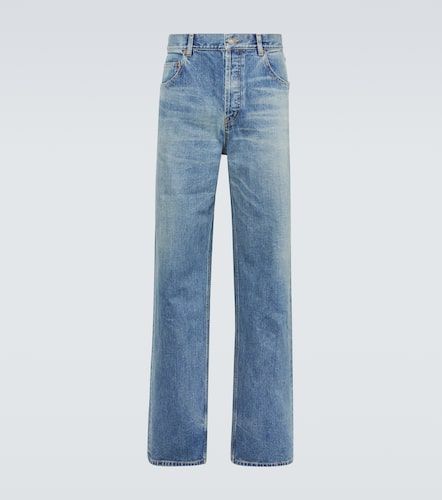 Jeans rectos de tiro medio - Saint Laurent - Modalova