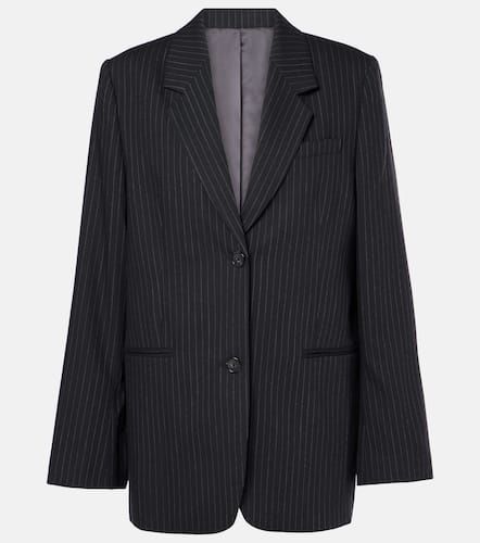 Toteme Pinstripe wool-blend blazer - Toteme - Modalova