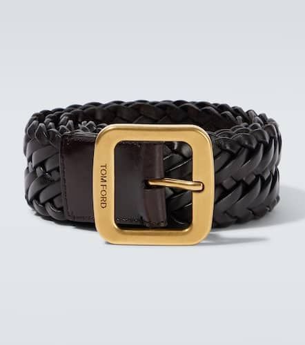 Tom Ford Woven leather belt - Tom Ford - Modalova