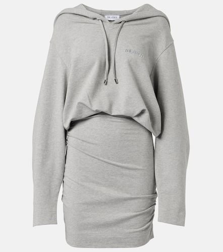 Cotton-blend jersey sweatshirt dress - The Attico - Modalova