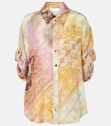 Tallow printed silk shirt - Zimmermann - Modalova