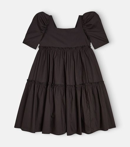 Vestido de algodón con volantes - Monnalisa - Modalova