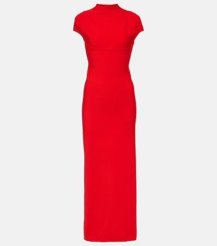 Alaïa Abito lungo in jersey con cut-out - Alaia - Modalova