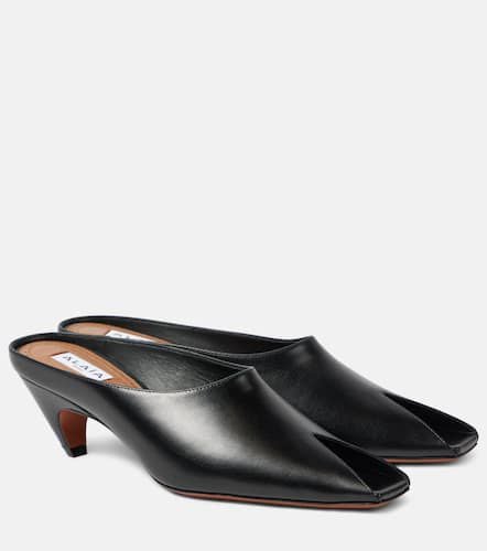 AlaÃ¯a 55 leather mules - Alaia - Modalova