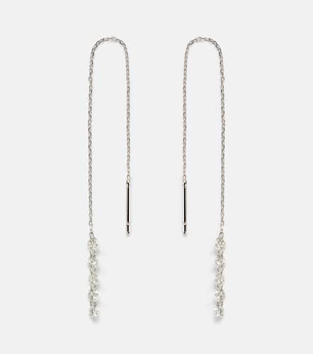 PersÃ©e DanaÃ© 18kt white gold drop earrings with diamonds - Persee - Modalova