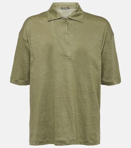 Loro Piana Linen polo top - Loro Piana - Modalova