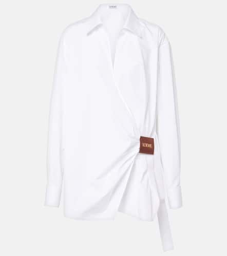 Loewe Draped cotton shirt - Loewe - Modalova