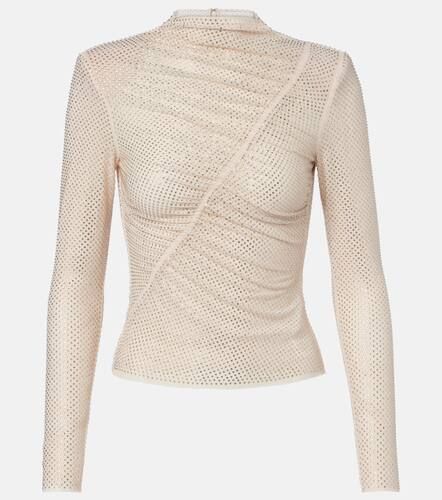 Self-Portrait Top fruncido adornado - Self-Portrait - Modalova