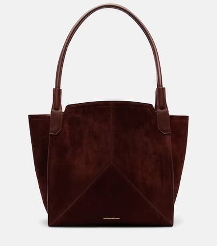 Victoria Small suede tote bag - Victoria Beckham - Modalova