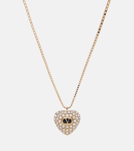 Collana Cœur Royal con cristalli - Valentino - Modalova