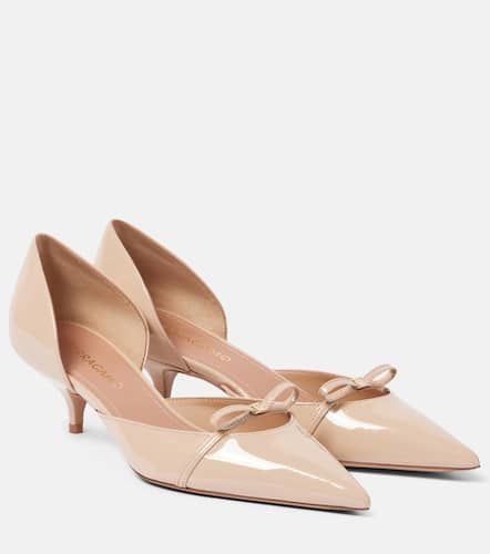 Gyoia Dorsay 40 patent leather pumps - Ferragamo - Modalova