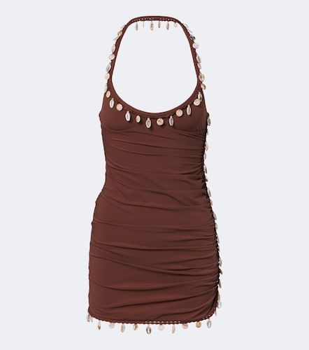 Beach Quartz embellished jersey minidress - Christopher Esber - Modalova