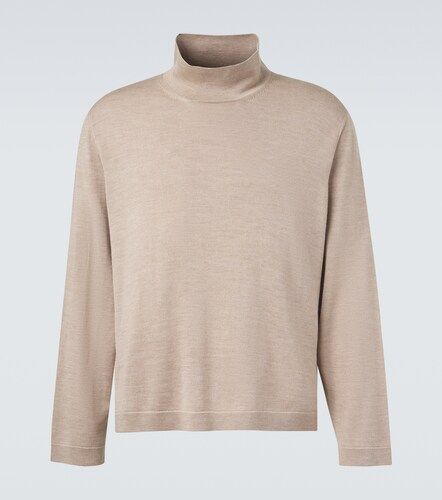Stòffa Jersey de cuello alto de lana y seda - Stoffa - Modalova