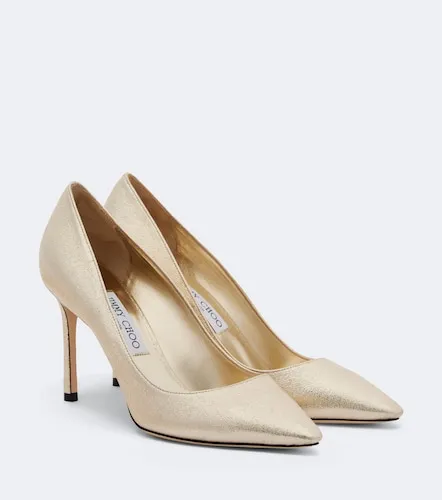 Romy metallic leather pumps - Jimmy Choo - Modalova