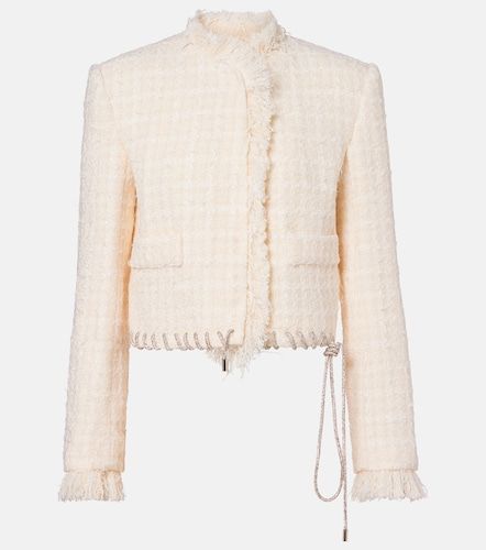 Area Chaqueta de tweed adornada - Area - Modalova
