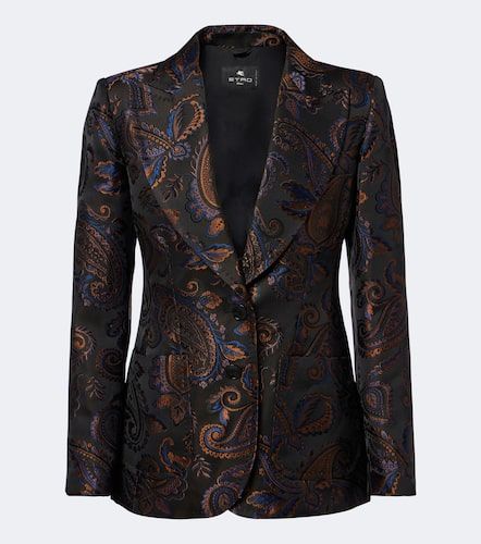Etro Blazer in jacquard paisley - Etro - Modalova
