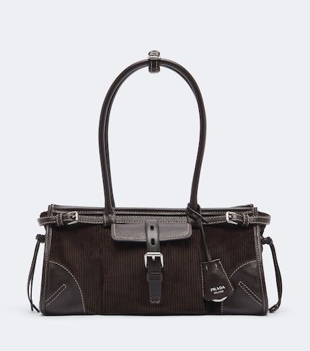 Bonnie Medium corduroy shoulder bag - Prada - Modalova