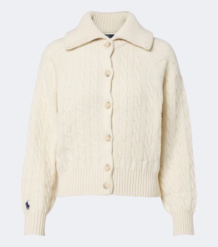 Cárdigan trenzado de lana y cachemir - Polo Ralph Lauren - Modalova