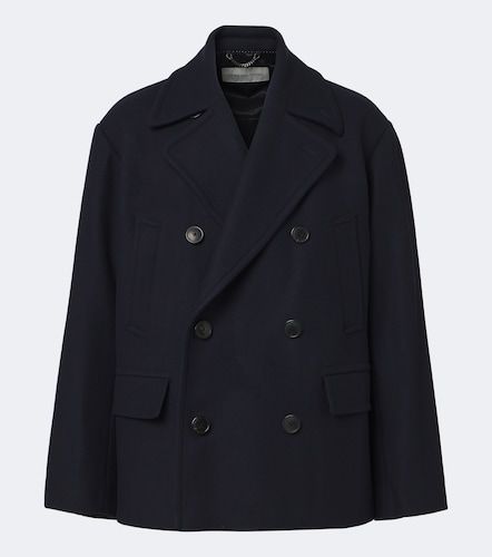 Double-breasted wool-blend jacket - Dries Van Noten - Modalova