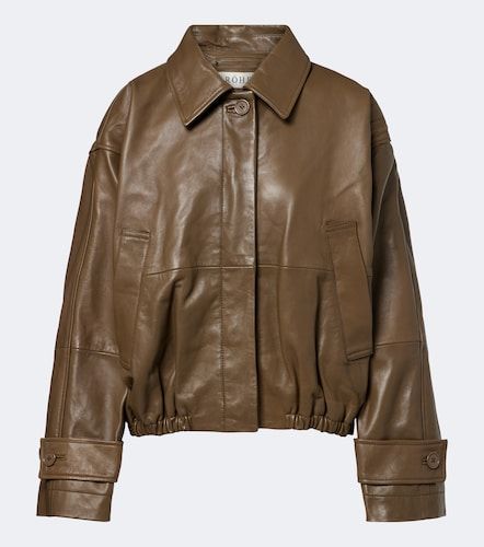 Rohe Leather blouson jacket - Rohe - Modalova