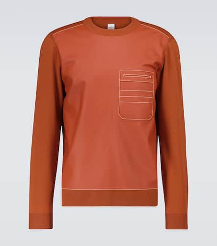 Berluti Wool and leather sweater - Berluti - Modalova