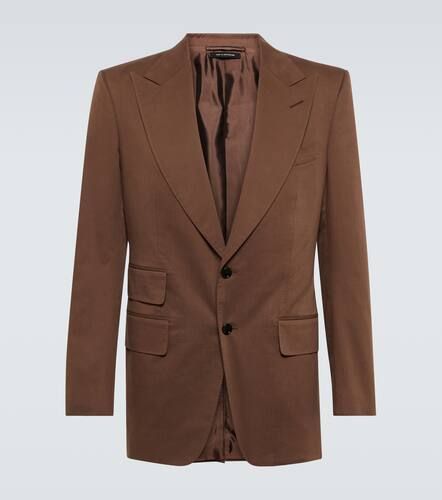 Blazer Atticus in misto cotone - Tom Ford - Modalova