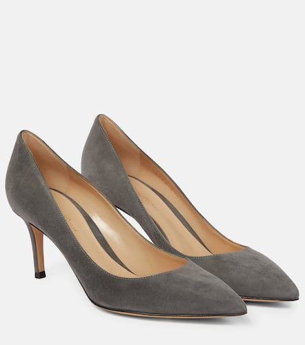 Gianvito 70 suede pumps - Gianvito Rossi - Modalova