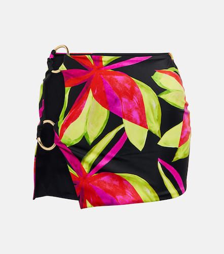 Double Ring printed miniskirt - Louisa Ballou - Modalova