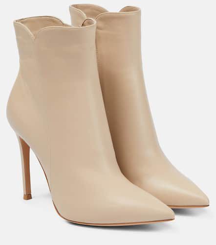 Gianvito Rossi Leather ankle boots - Gianvito Rossi - Modalova