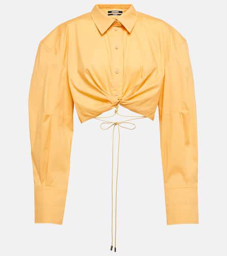 La Chemise Plidao cotton poplin shirt - Jacquemus - Modalova