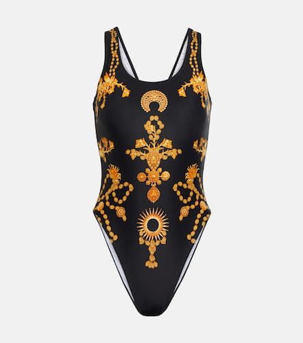 Marine Serre Printed swimsuit - Marine Serre - Modalova