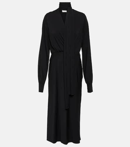 Disegno silk crÃªpe midi dress - Sportmax - Modalova