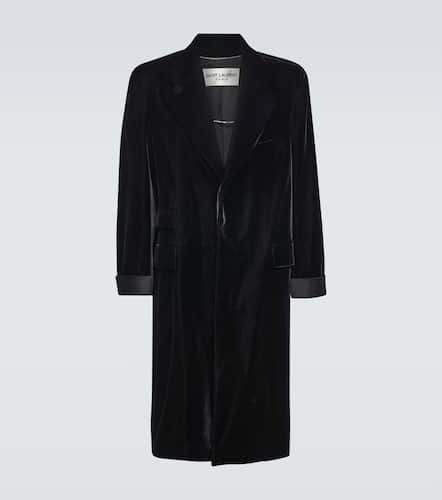 Saint Laurent Oversized satin coat - Saint Laurent - Modalova