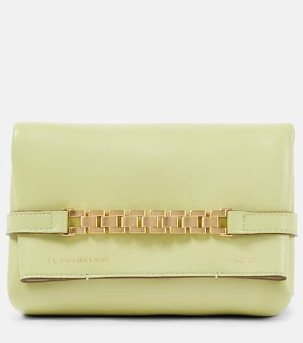 Chain Mini leather shoulder bag - Victoria Beckham - Modalova