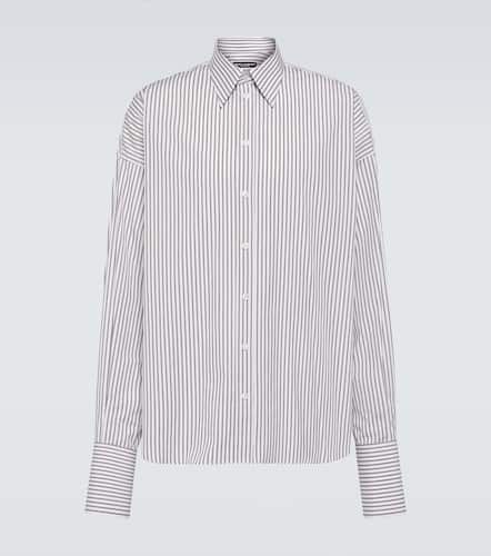 Camisa de popelín de algodón a rayas - Dolce&Gabbana - Modalova