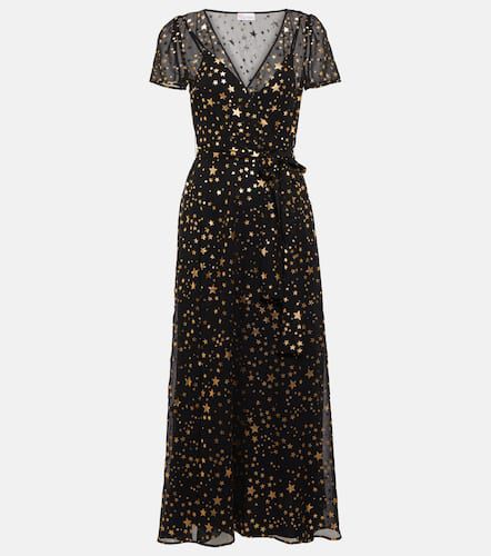 Printed maxi wrap dress - REDValentino - Modalova