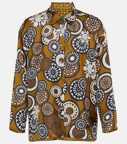 Timeshirt printed crÃªpe de chine shirt - 'S Max Mara - Modalova