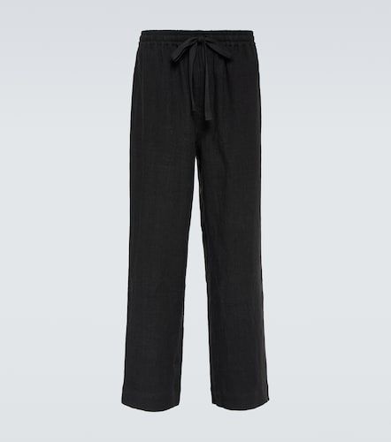 Pantaloni a gamba larga in lino - Commas - Modalova