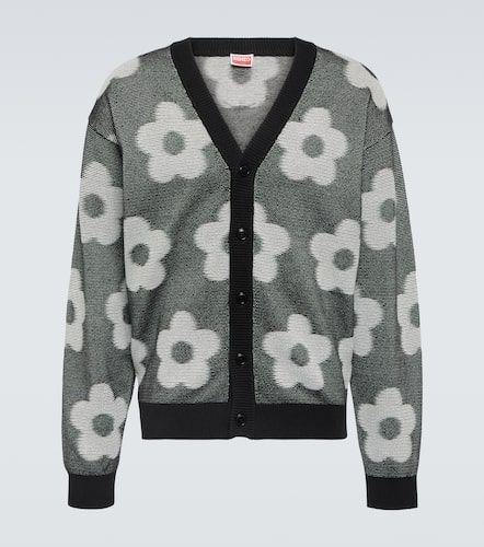 Flower Spot cotton jacquard cardigan - Kenzo - Modalova