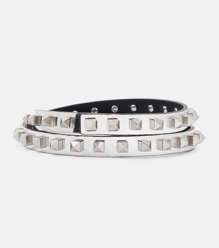 Rockstud 15 metallic leather belt - Valentino Garavani - Modalova